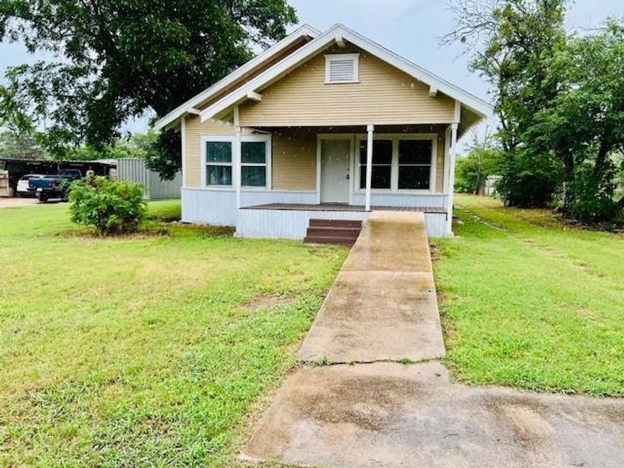 Charming Updated Home in the Heart of Cisco!

Step inside this beautifully updated 2-bedroom, 1-bath home offering 1,064 sq. ft. of comfort and style. With 10-foot ceilings and modern upgrades throughout, this home perfectly blends character with convenience.

Recent improvements include a new composite roof, water heater, tiled shower & tub, bathroom vanity, updated PEX plumbing, all-new wiring with energy-efficient lighting, and a sleek mini-split HVAC system for year-round comfort. The kitchen shines with new cabinetry and warm butcher block countertops, a dream space for home cooks.

Outside, enjoy the large lot and relax on the spacious covered back patio deck, perfect for entertaining or unwinding. You’ll love being part of a neighborhood where homeowners take pride in their yards and homes.

Cisco is on the rise, with exciting new additions like four truck stops, six fast food restaurants, a mega church with a community center, JC’s 5-star steakhouse, and a brand-new honky tonk bar & restaurant that’s already drawing people from 45 minutes away! This is small-town charm with big-time growth.