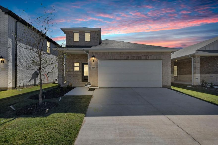 If you are looking for a brand new home with full appliances, pet friendly, McKinney ISD, and Affordable, This is the one! Situated right off of 380 for easy travel, or take the scenic route through the backroads, only 20 minutes away from Downtown McKinney, Fairview and Allen. This New Meritage Built home awaits you, be the first to live in it!

This energy-efficient home comes fully equipped with a washer, dryer, and stainless steel appliances, including the fridge. Enjoy outdoor living with a covered backyard patio. The community offers parks, walking trails, and a pool for added convenience and recreation. The kitchen includes stainless steel appliances, a walk-in pantry, a breakfast nook, and a window seat. A spacious primary suite offers a dual sink vanity, a walk-in shower, and a large walk-in closet.

Priced at $2249 per month, this home is available now and priced to lease fast. Take advantage of the no-risk application process, where pre-qualification is completed before any application fees are charged. Contact me today to schedule a viewing.