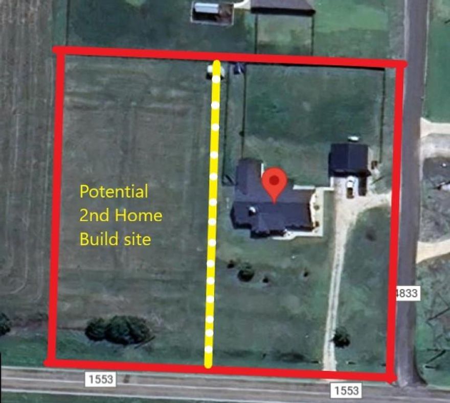 Two Acres, One Price: Move-In Ready Estate + Ready-to-Build Lot
Why settle for one house when you can own an estate with a future? This move-in ready sanctuary sits on an expansive 2-acre footprint, cleverly divided into two 1-acre parcels. The second lot is already equipped with water and electric, making it a plug-and-play site for a second home or a massive detached shop. 
Inside the main residence, enjoy high-end details like a 5-burner chef’s cooktop, dual-tone kitchen aesthetics, and a versatile 4 bedroom, 3 bath floor plan featuring option to turn 4th bedroom into a massive game room or private guest suite. From the 3-car capable workshop to the low tax rate, this property is designed for the savvy buyer who wants luxury today and equity tomorrow.