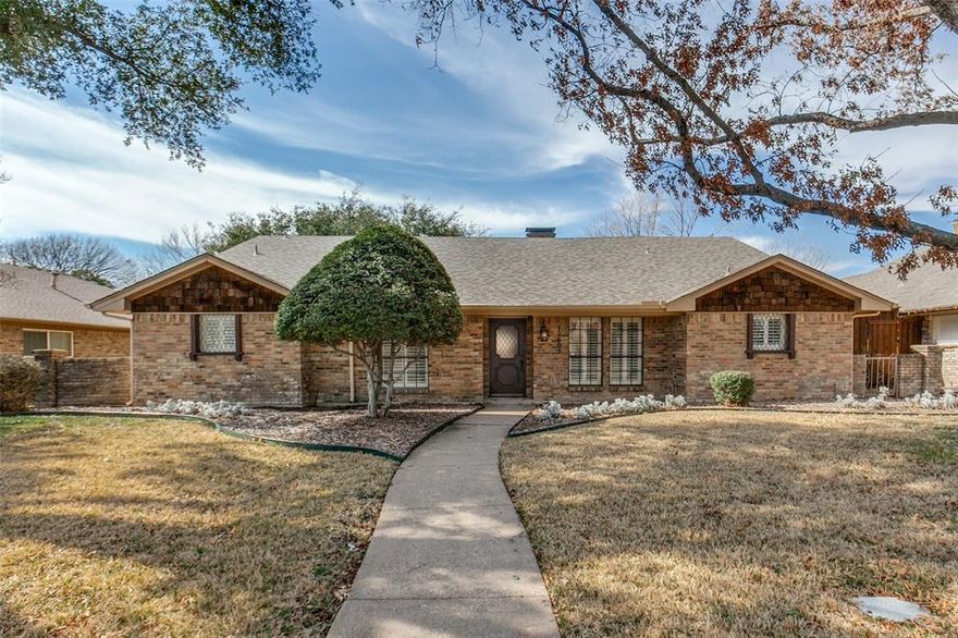 Welcome to this beautiful home, a clean slate ready for your creative ideas. The entire interior has been recently painted, the bathrooms have been refreshed, and the popcorn ceiling removed throughout. The floor plan features generously sized bedrooms, including a separate guest suite located on the opposite side of the house for maximum privacy. In the kitchen, you will find a double oven and an abundance of cabinet space for all your storage needs. The outdoor space is equally impressive, offering a private backyard with a high eight-foot fence and a deck that is perfect for entertaining and enclosed fence driveway. Come see to appreciate.