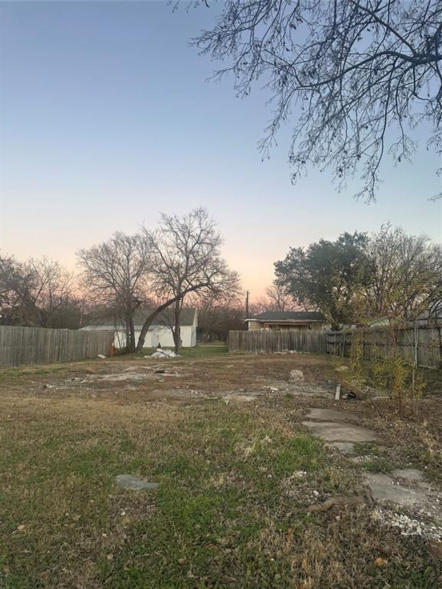 Cleared residential lot located within the Gainesville city limits, ready for your new home. Conveniently close to Highway 35 and downtown Gainesville, offering easy access to shopping, dining, and commuting routes.