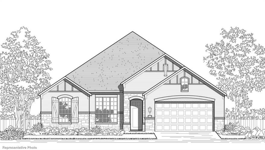 MLS# 20631194 - Built by Highland Homes - Ready Now! ~ 2821 square feet, 4 bedrooms, 3 full bathrooms, 1 half bath, media room, study.