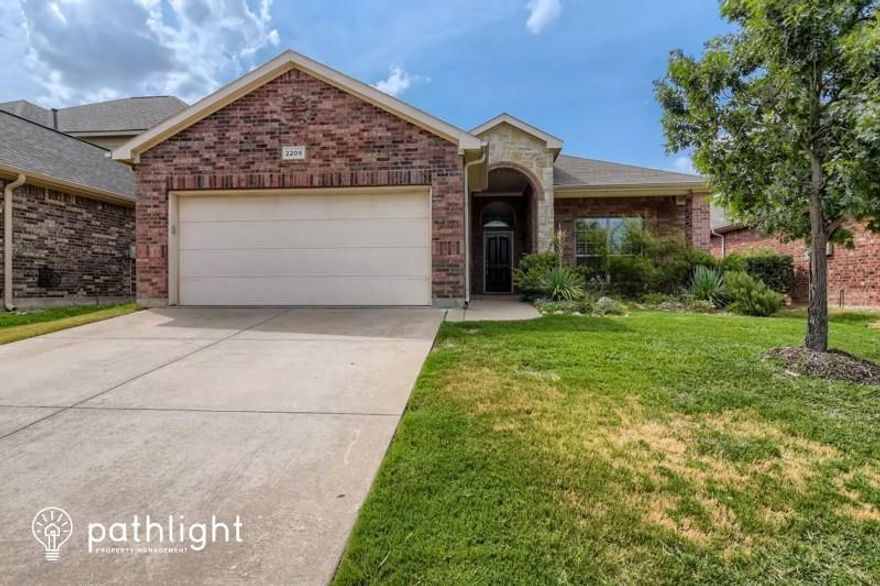 Make this charming 4-bedroom, 2 bathroom house your new home! This home features a bright and spacious kitchen and dining room perfect for entertaining! Gorgeous granite countertops, stylish white cabinets and subway tile backsplash, stainless appliances, gas cook top and a fridge! The inviting living room offers a beautiful brick fireplace. Don’t miss this opportunity to make this home yours. Split bedroom floorplan! Modern fresh paint tones! Updated fixtures! Covered patio in the backyard perfect for your grill!