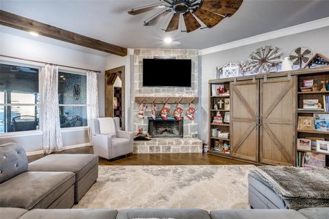 Tiny photo for 7417 Green Mesa Road, Ponder, TX 76259 (MLS # 21130263)