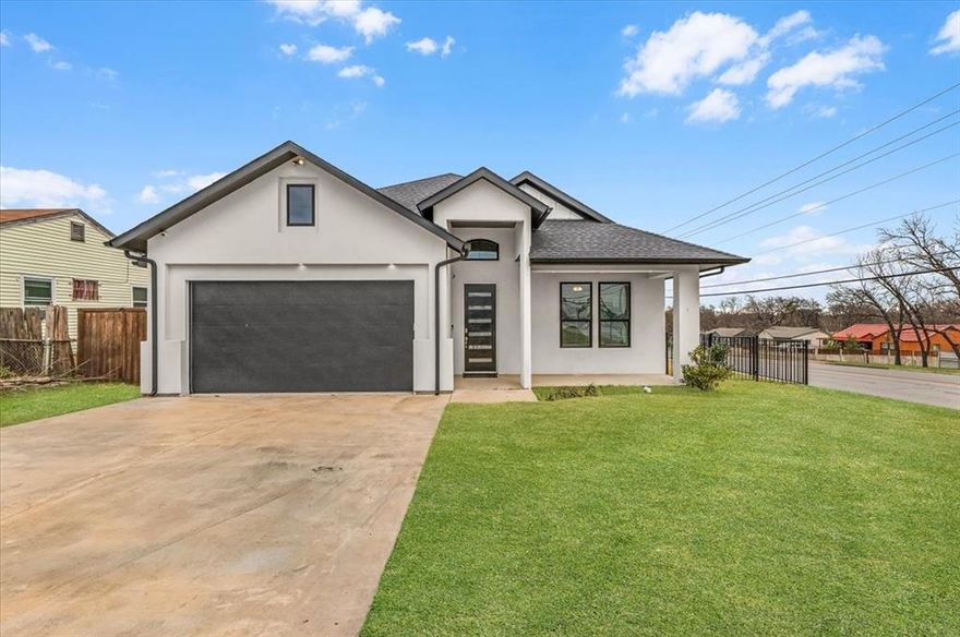 Built in 2023, this beautifully maintained single-story home offers 1,890 square feet of modern living space in Fort Worth’s 76105 area. The thoughtfully designed floor plan features four spacious bedrooms and two full bathrooms, providing plenty of room for comfortable everyday living or hosting guests. The open-concept layout seamlessly connects the living, dining, and kitchen areas, creating a bright and inviting atmosphere ideal for both relaxing and entertaining.