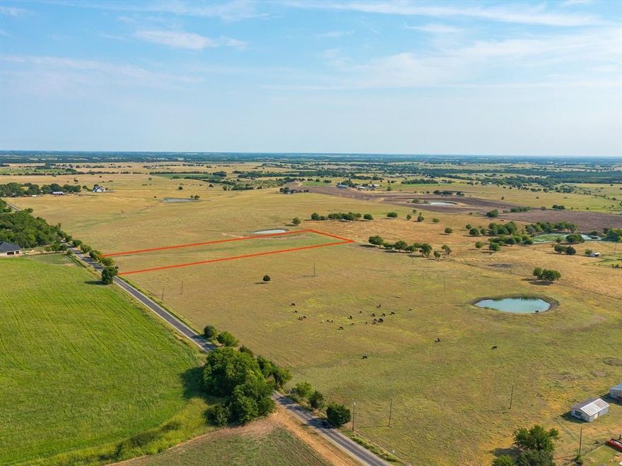 4.135-Acre Homesite in Ennis, Tx. The Perfect Blend of Country and Convenience. Discover the ideal balance of peaceful
country living and city convenience with this beautiful 4.135-acre lot, recently annexed into the Ennis city limits. Perfect for
building your dream home, this property offers the serenity of open space without sacrificing access to local amenities.
Located just outside of town—not too far, yet not too close—you’ll enjoy the quiet atmosphere and privacy of rural life
while remaining within minutes of Ennis schools, shopping, dining, and major highways. With ample room for a custom
home, shop, or garden, this is a rare opportunity to create your own slice of Texas paradise in a growing area.
