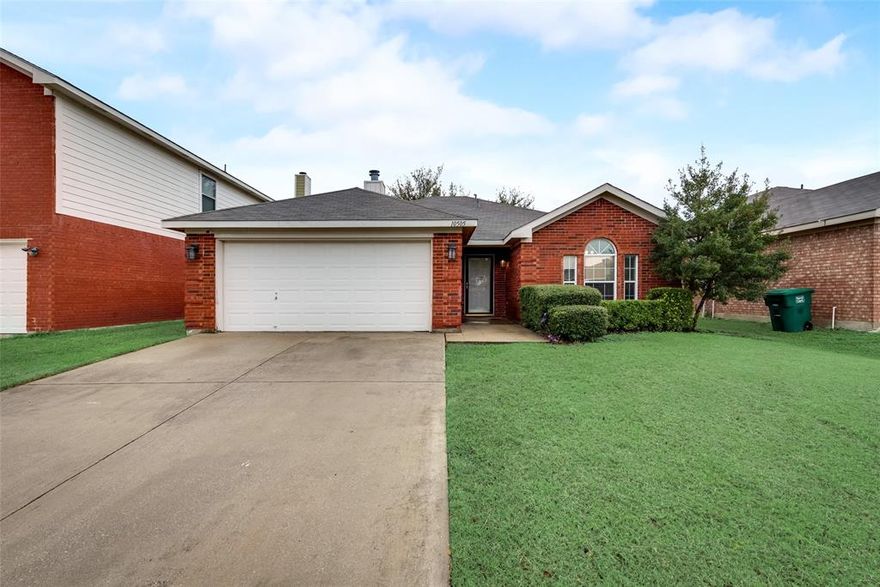 Charming, recently updated 3-bedroom, 2-bath home in the desirable Fossil Hill Estates subdivision! This single-story residence offers excellent natural light, an open-concept layout perfect for everyday living and entertaining, and convenient access to major highways, shopping, and amenities.
The spacious living area features a cozy wood-burning fireplace with a brick hearth. The kitchen is open to the dining and living spaces with a breakfast bar, stainless steel appliances, and ample cabinetry. The primary suite is privately located with a walk-in closet, garden tub, and separate shower. Both secondary bedrooms are well-sized and separated from the master. 
Enjoy the quiet, fenced large backyard with few trees on an interior lot ideal for relaxation or play. Additional features include ceiling fans, central air-heat, and a functional 2 car garage.

All information contained in this listing, including but not limited to square footage, lot size, dimensions, year built, room counts, taxes, HOA fees, school information, and any other data, is deemed reliable but is not guaranteed. Buyer and Buyer’s Agent are strongly encouraged to independently verify all measurements, facts, figures, and any other information important to the Buyer. All information should be confirmed through personal inspection or through appropriate resources prior to purchase.