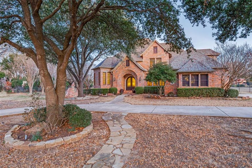CALLING ALL INVESTORS OR BUYERS WITH A DREAM AND A VISION LOOKING FOR A MAGNIFICENT, TRUE CUSTOM HOME ON IN ACRE IN FAIRVIEW, TEXAS! The bones of this impressive, estate style spread is ready for your personal touch! 2yo AC units! Luxe hardwoods, ornate woodwork, and stacked moldings throughout! Dramatic step-down formal dining! Gourmet kitchen with slab granite counters! Screened in patio! Access to the backyard from the primary! MASSIVE custom-painted bonus space with a secret hideaway nook upstairs! The lagoon style diving pool with an elevated spa and water feature is surrounded by a stamped and stained concrete surround, a built-in barbeque area, and impeccable landscaping with many mature trees! Just minutes away from Central Expressway, the SRT, shopping, dining, relaxing, and PLAYING! Buyer to verify all information contained in this listing!