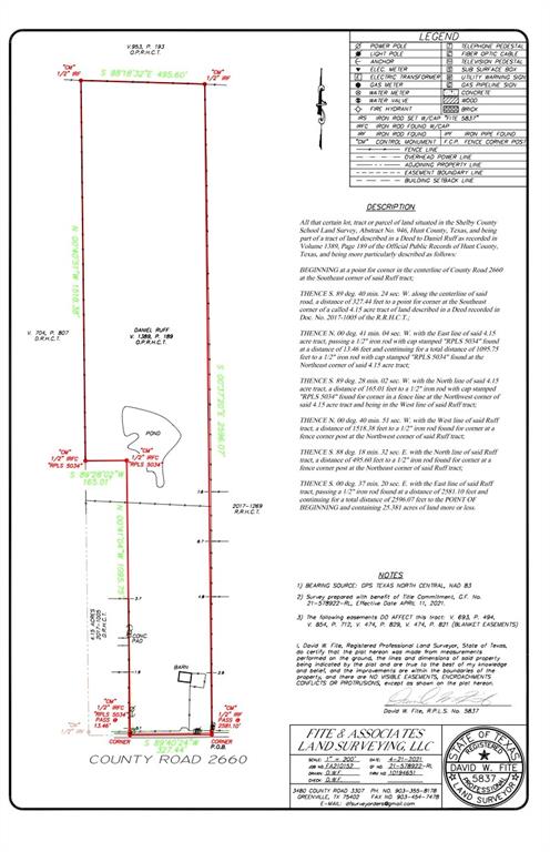 Southfork Division - Land