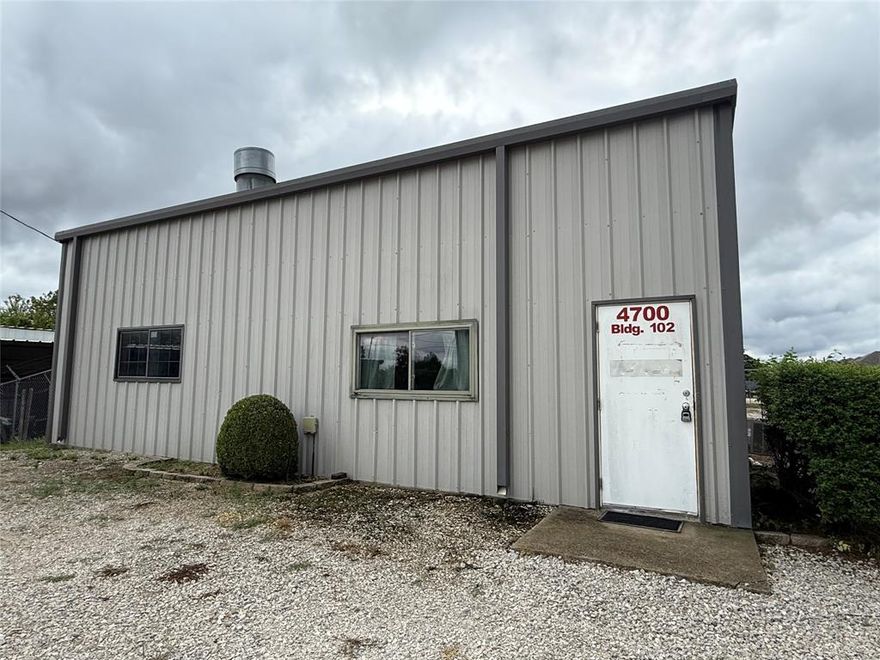 Great opportunity for a warehouse with office and additional huge warehouse space.