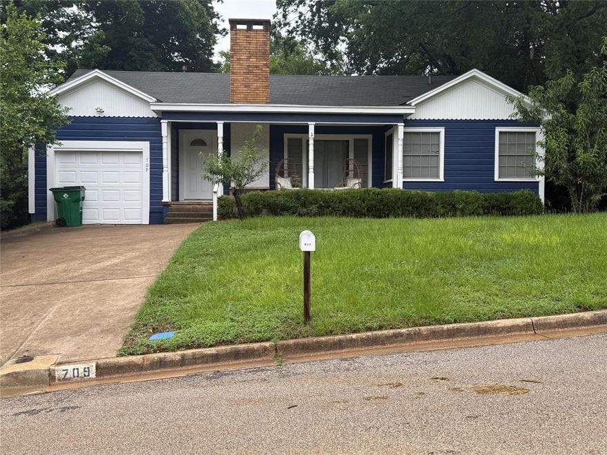 Step into timeless comfort with this quaint 2-bedroom, 1-bath home nestled in the peaceful community of Palestine, Texas. Thoughtfully remodeled in 2006, this cozy cottage has a classic charm feel, offering the perfect retreat for first-time buyers, downsizers, or anyone seeking a slower pace of life.

Inside, you'll find a welcoming living area filled with natural light, a smaller kitchen with a nice amount of cabinetry, and two comfortable bedrooms ideal for restful nights or a home office setup. The single bathroom is functional and could be easily updated.

Outside, enjoy the shaded front porch, perfect for morning coffee or evening conversations. The property sits on a manageable lot with room for a garden or outdoor seating area.

Conveniently located near local shops, schools, and dining, this home offers the best of small-town living with a sense of community and charm you won’t find just anywhere. Don’t miss your chance to own a piece of Palestine’s quiet beauty! 
Anderson CAD does not show the year built but a previous listing in says built in 1957. I have not confirmed this.