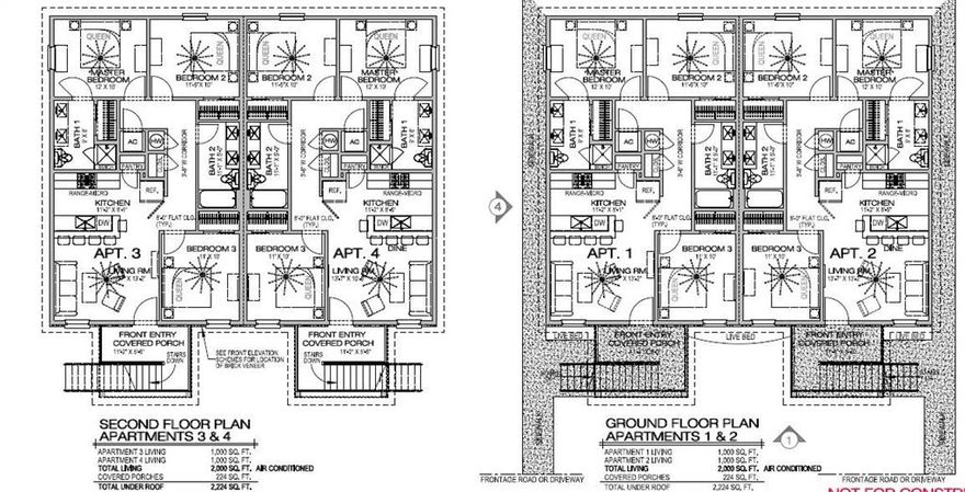 READY FOR DECEMBER MOVE IN! Are you looking for an investment in North Texas? Don't miss this chance to own a quadplex in a prime and desirable location. Once construction is completed, these turnkey homes located just minutes away from the University of North Texas and Texas Woman's University, are a great opportunity in a fast-growing market. You can take advantage of the high demand for rental properties in this area. Contact us today for more information and learn more about this amazing offer. Please see transaction desk for more information and documents. Drawings are representations of units being built.