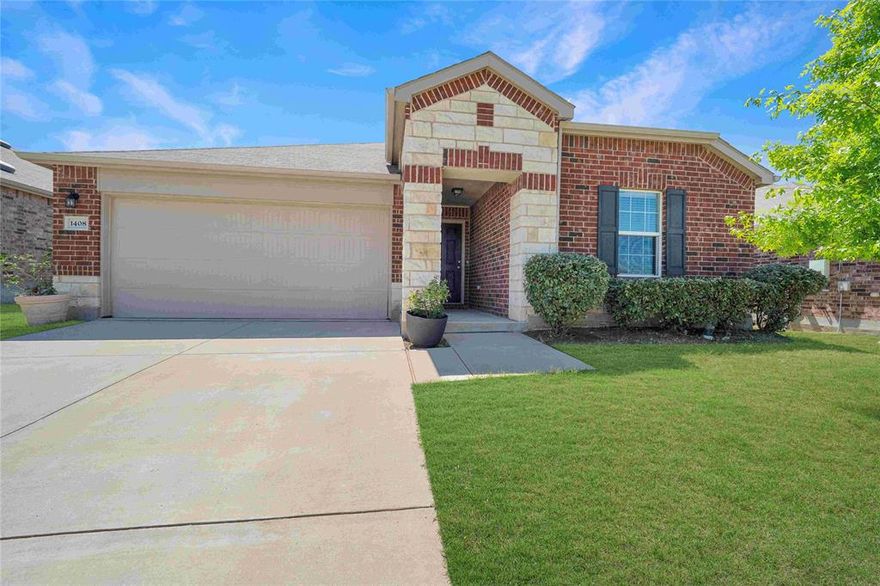 Move in ready and beautifully refreshed! This inviting residence offers the perfect blend of comfort, style, and convenience.

This home offers a great blend of comfort, style, and convenience, with a bright, airy interior featuring newly replaced carpet (April 2026) and fresh interior paint (April 2026), creating a clean, modern feel that is truly move-in ready.

The kitchen flows seamlessly into the main living space, making it easy to stay connected whether you're hosting guests or enjoying a quiet night in. Generously sized bedrooms offer comfort and privacy, while the primary suite provides a relaxing retreat at the end of the day.

Situated in a desirable community, this home is just minutes from local parks, schools, and dining, with convenient access to nearby amenities in Frisco and Denton.

With its fresh updates and prime location, this home is a fantastic opportunity you won’t want to miss!