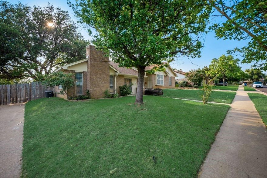 Come view this upgraded and updated stunner is desirable Quail Rum Estates section of Grapevine Colleyville ISD. Home has just received a long list of improvements and upgrades. The kitchen is new and includes new granite counters and new stainless steel appliances. All the flooring is new. The paint is neutral and fresh. Both bathrooms areas have been updated. The light fixtures and plumbing fixtures are new. The living room is huge and includes vaulted ceiling and wood burning fire place.