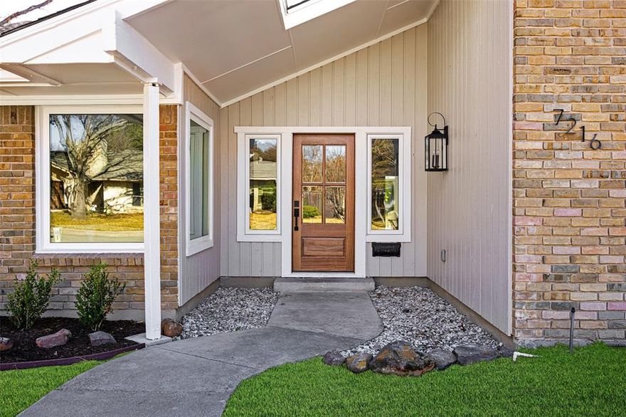 Welcome to your private oasis in the heart of Dallas! This beautifully renovated, 4-bedroom, 3-bathroom home by Wedgewood Homes offers a welcoming and inviting split-floor plan designed for both comfort and elevated living. Thoughtfully reimagined and upgraded throughout, the home features designer finishes, custom details, and a seamless blend of modern style and timeless elegance. The chef’s kitchen is a stunning centerpiece, equipped with premium appliances, tasteful finishes, and spacious countertops—perfect for entertaining or everyday living. The flex space with french doors can be used as an office or a dining area.The sunroom provides the perfect retreat to relax, unwind, or enjoy your morning coffee and has central heat and air.The spa-like primary suite is a true sanctuary, featuring elegant finishes, a luxurious bathroom, and peaceful views that create a private escape. Additional bedrooms are generously sized and beautifully appointed, offering flexibility for guests and family. Step outside to your exclusive backyard sanctuary—an amenity-rich outdoor oasis with a refreshing pool, green space, and plenty of room to entertain or enjoy quiet evenings under the Texas sky. This private retreat offers the perfect balance of relaxation and recreation.Located in a highly desirable Dallas neighborhood, this stunning, revitalized home delivers comfort, style, and sophistication in every detail.