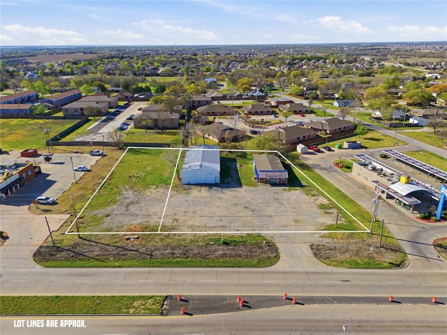 Prime Commercial Real Estate Opportunity in Booming Princeton, Texas Right off the highly-trafficked US 380-E. Princeton Drive corridor in prestigious Collin County. The location is unbeatable: superb visibility along E. Princeton Dr.-US 380 with 2 parcels for consideration totaling 265.34 linear feet approx. of frontage and 1.090 acres.  The properties are surrounded by major retailers and services, including Walmart Supercenter, CVS, Ace Hardware, USPS, FedEx, Sonic, Taco Bell, AutoZone, McDonald's, 7-Eleven, U-Haul, Princeton City Hall, and Princeton High School, just to name a few.  TxDOT traffic count maps show VPD between 30,324 to 33,450. Two well-positioned buildings await: one at 2,112 SF and another at 3,520 SF, with ample graveled parking and easy access via Highway 5, Sam Rayburn Tollway (Hwy 121), I-75, and US 380 east to west. Future expansions-including the US 380 Bypass-will reroute heavy traffic, reduce congestion, and unlock even more development potential. The two parcels are for sale or for lease.  The asking price for the two parcels are combined to total $1,999,999, as per owner.  For a lease consideration, the base rental amount is $10-$15 Per SF Per YR plus NNN fee $3 per SF Per YR.  Terms negotiable.  This property can be considered a single or multiple buyer or tenant opportunity. Just 48 miles from DFW Airport, 43 miles to Dallas Love Field, 41 miles to downtown Dallas, and only 9.2 miles to McKinney National Airport (TKI)-this is your chance to secure space in one of North Texas' hottest growth corridors.  Don't miss out on prime commercial real estate in Princeton - won't stay available long! Buyer-Tenant and or Buyer-Tenant's Representative responsible for all due diligence.  All measurements and square feet are approximate. Information derived from sources deemed reliable but Astra Realty, LLC and Chris Jones do not warrant or guarantee any details herein.
