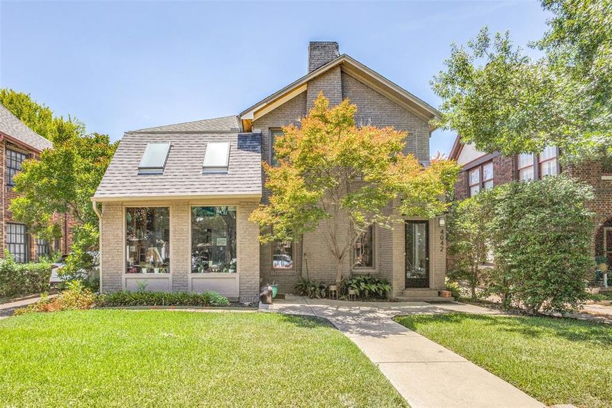 Welcome to the Oak Lawn Turtle Creek Corridor, a vibrant and sought-after location in the heart of Dallas. This Duplex has a total of 5 bedrooms and  2.5 Baths.  Upstairs is a 3 Bedroom and 1 Bath and the Downstairs is a 2 Bedroom 1.5 Baths and an additional Large Glassed Porch. Total square footage of 2,775 square feet of living space, the open floor plan creates a warm and inviting atmosphere. The gourmet kitchen, living room, and  antique tile Fireplace surround, provide a luxurious and comfortable living experience. Outside, the well-maintained yard and vegetable garden. create a serene outdoor oasis. This Duplex offers the perfect combination of space, style, and convenience. Enjoy easy access to amenities, dining, shopping, and transportation, making it a prime location for those seeking a vibrant and urban lifestyle. Don't miss your chance to experience the beauty and charm of this remarkable 5-bedroom property in Oak Lawn Turtle Creek. 24 Hour Notice Required to show.