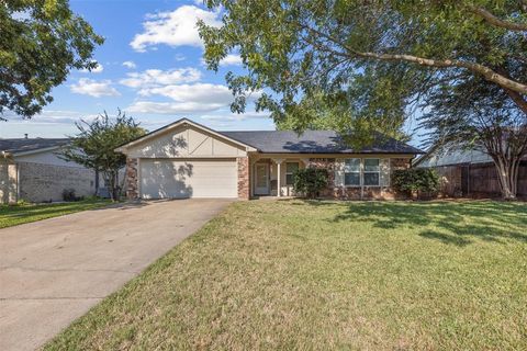 A home in Cleburne