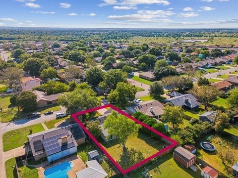 A home in Cleburne