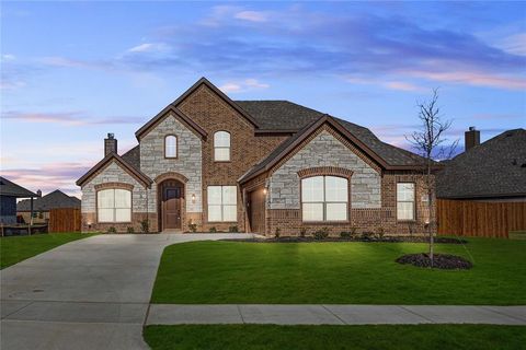 A home in Cleburne