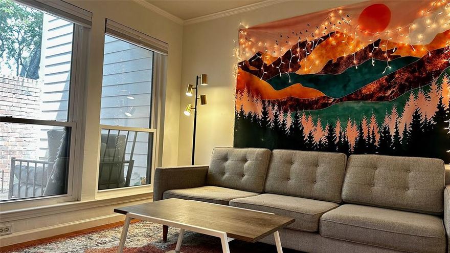 This condo offers a warm, welcoming feel and sits in a convenient, easy-to-access area. The interior has been tastefully updated, with granite surfaces in both the kitchen and bathrooms, stainless steel appliances, and ceramic tile in the bath areas. The home also features vaulted ceilings, a pleasant patio that opens to the courtyard, and a charming red-tile roof throughout the community. Located within the highly regarded Plano West school district.