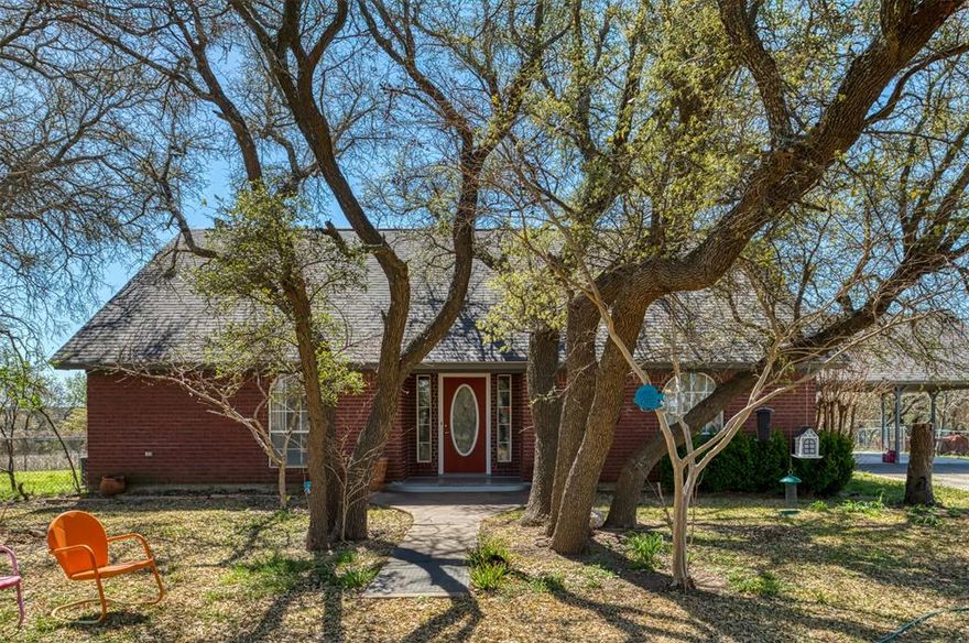 MOTIVATED SELLERS of this Custom built one owner home with screened porch, pool and amazing views is heaven on earth!! Do  you hear it calling your name, because you won't hear anything else at the end of the road but the wildlife calls!  Home sets in a quiet, peaceful, park-like setting surrounded by mature trees with an abundance of seasonal native plants and wildflowers. This 24 acre AG-Exempt property serves as the perfect place to host any of your livestock. Fenced and cross fenced, the fences are in good condition and currently holding cattle.  Nice stock pond behind the house and the water well is 370 ft to the Trinity. The majority of the acreage is in native range mix with a hay field behind the home. The precious homestead features vaulted ceilings 2 bedrooms, 2 bathrooms, a stone wood burning fire place an open concept kitchen with built-in cabinets. Just outside your back door, you will find the most beautiful view with a pool an oversized mature trees. Metal RV cover with a stone well house including two levels of storage and a 2 car carport leading into the house or backyard area. This ranchette is priced to sell offering seclusion yet convenience being minutes from downtown Dublin and less than 30 minutes to the Cowboy Capital of the World in Stephenville, Tx. Ask us about our Local lender who has special programs to assist with down payment for qualified buyers.  Whether you are looking to enhance your horse or cattle operation, with a tiny bit of TLC this could be your forever Camp! This property serves as a great place to hunt and All owned Minerals will convey with the right offer.  Ask about our farming equipment available with an acceptable offer.  Additional property, over 100 acres (21190268) is available as well. A portion of the additional property is located in a Flood Plain.  IF planning to build in that area you MAY need to have flood insurance.