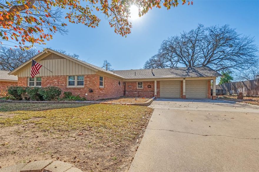 Welcome to 7112 Hightower Street in Fort Worth. This well-maintained 3 bed 2 bathroom home is located in an established neighborhood and offers a functional floor plan with comfortable living spaces throughout. The interior features a light-filled living area and a practical layout suited for everyday living. The kitchen includes ample cabinet and counter space and opens to the main living areas for ease of use. Bedrooms are generously sized, providing flexibility and comfort, and the bathrooms are conveniently located.

The property features a spacious yard with oversized two card garage, room for outdoor enjoyment, and a very large backyard shop. Conveniently situated near schools, shopping, dining, and major roadways, this home provides easy access to daily necessities and commuting routes. A great opportunity for homeowners or investors seeking a property in Fort Worth.