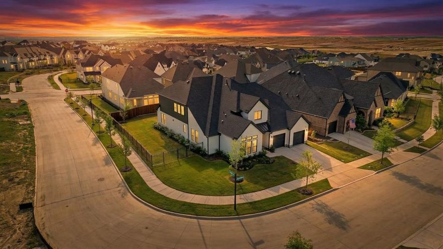 Skip the build timeline and settle in this practically new home before the next school year begins. This 2025-built Toll Brothers home offers the rare opportunity to step into a fully upgraded, move-in ready home just in time for summer.

Situated on a prominent corner lot, the exterior offers a clean introduction, but inside, the home opens up with impressive scale. Vaulted ceilings, white oak floors, and expansive living spaces create a layout that feels significantly larger than expected and designed for real everyday living.

The kitchen is both functional and elevated, featuring a large island, abundant cabinetry, a spacious walk-in pantry, and a separate butler’s pantry that makes hosting and daily routines seamless.

Designed with a growing household in mind, the main level includes a dedicated office, a private primary suite, and a guest suite ideal for extended stays or long-term flexibility. A tucked-away under-stair space adds a fun bonus for storage or a creative play area.

The living room is anchored by a floor-to-ceiling fireplace, creating a central gathering space that feels both open and inviting.

Upstairs, two additional bedrooms share a Jack and Jill bath, along with a large game room and dedicated media room, offering plenty of room to spread out, relax, and entertain.

Out back, the covered patio is perfect for winding down in the evenings, while the oversized yard offers space to add a pool, playset, or create your own outdoor retreat.

Don't forget the sizeable 3 car garage- it's a must have!

With on-trend finishes, a thoughtful layout, and builder warranty still in place, this home is ready now. Move in, get settled, and start the next chapter without missing a beat.

Walsh residents enjoy resort-style amenities including pools, fitness center, trails, parks, and community events, with HOA services covering high-speed internet, front yard maintenance, and full access to all amenities.