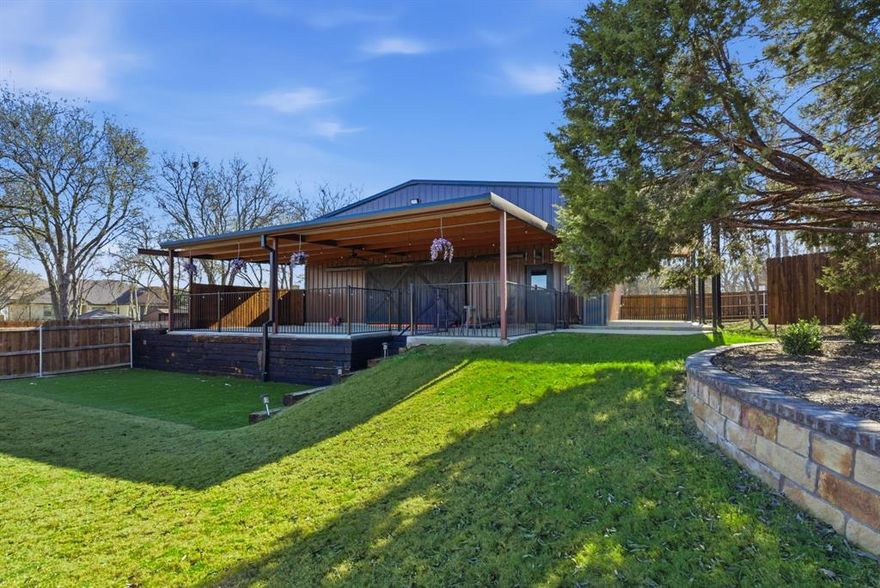 A rare multi-use workshop with income-producing potential.
Built in 2023, this fully heated and cooled 60x40 workshop offers the kind of space, flexibility, and independence that’s hard to find. With 18-foot ceilings and a wide-open interior, the building is designed to handle large equipment, full-size vehicles, fabrication work, storage, or any project that requires a generous amount of space.
Inside, the setup is both practical and comfortable, featuring a private office, a bathroom, and open floor space that’s easy to configure to your needs. Additional perks include a covered front patio, RV hookups, and covered RV parking, making the building functional for long-term setups or guest usage. It also operates on its own well, sewer, and electric, giving it the capability of a true standalone facility.
One of the most unique aspects of this property is its proven track record as an event space. The workshop was previously rented out for weddings, celebrations of life, parties, and community gatherings, demonstrating its ability to serve not only as a workspace but also as a revenue-generating venue. Its size, layout, and independent utilities make it easy to adapt for a wide variety of uses.
Whether you're looking for a serious workshop, a business headquarters, an income-producing venue, or a flexible space for creative or professional projects, this building is equipped to support it all.
Located just 15 minutes from downtown Fort Worth and 45 minutes to DFW Airport, this exclusive, no-HOA facility offers real potential—ready to support whatever vision comes next.