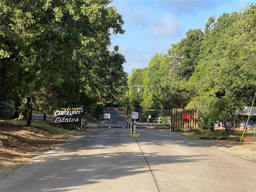 With an abundance of deer and other wildlife, this interior wooded lot is perfect for a permanent or weekend retreat at Cedar Creek Lake! Carolynn Estates is a prestigious gated waterfront community & nature preserve with paved roads, POA park with playground, community center, and is located just North of the Pinnacle Golf Club where the annual 4th of July Thunder Air Show & fireworks display takes place over the lake! The neighborhood is deed restricted to site-built homes only with a minimum of 1,000sf.  Enjoy a nice 20-minute drive to Athens for shopping, restaurants, and hospitals, or head 30 miles North to Canton where it purports to be the largest and oldest continually operated flea market in the U.S and is a highly popular event in the area!