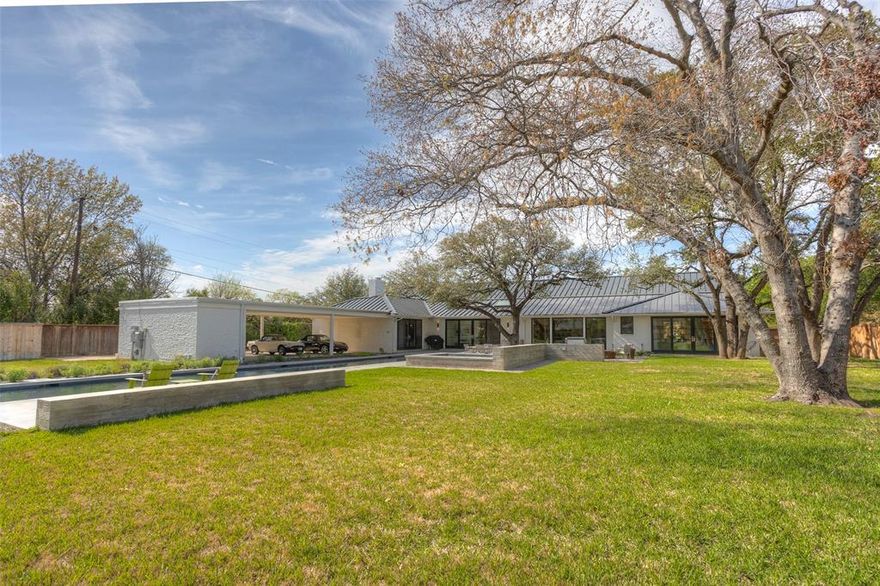 Nestled in the esteemed Westover Hills, discover 6101 Merrymount—a lavish, contemporary haven. This single-story abode exudes modern sophistication, featuring 4 bedrooms and 3.2 bathrooms sprawled over nearly 5,000 square feet. Every detail meticulously crafted with high-end finishes, promising a lifestyle of luxury and refinement at every turn. This expansive dwelling offers ample space for both everyday living and entertaining. The well-designed floor plan seamlessly blends functionality with aesthetic appeal, creating an inviting atmosphere in every room. The primary suite includes pool views with sliding glass door. Sitting on a sizable lot, the backyard offers an idyllic retreat. Step outside into your own personal haven and outdoor escape, complete with a chic pool, spa, and inviting fire pit. Thoughtfully redesigned throughout, this home ensures a seamless transition for its new occupants. Don't miss the opportunity to experience this gem of Westover Hills living.