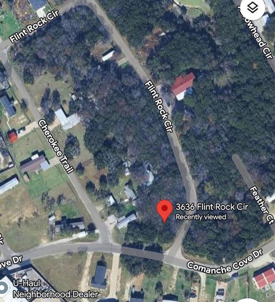 PROPERTY IS LOCATED ON THE CORNER OF FLINT ROCK CIRCLE AND COMANCHE COVE DRIVE. PERFECT OPPORTUNITY TO BUILD YOUR DREAM HOME ON A CORNER LOT! A SHORT DRIVE TO THE BRAZOS RIVER, DOWNTOWN GRANBURY AND ALL OF YOUR LOCAL SHOPS AND DINING LOCATIONS!