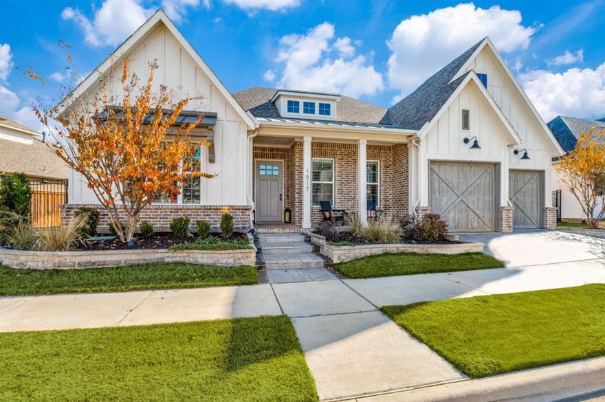 Stunning home in the highly sought-after Viridian community! This beautifully designed residence offers an ideal blend of style, comfort, and functionality. The inviting floor plan features a dedicated private study, perfect for remote work or focused productivity. At the heart of the home, the chef-inspired kitchen shines with a professional 48 inch range, built-in refrigerator, generous counter space, and seamless flow into the dining area, ideal for both everyday living and entertaining. Enjoy movie nights or game-day gatherings in the spacious media room. The luxurious primary suite provides a peaceful retreat, while two additional bedrooms share a well-appointed Jack-and-Jill bath. A convenient powder room adds extra ease for guests. Located in one of Arlington’s premier master-planned communities, this home offers access to exceptional amenities, scenic lakes, parks, and miles of trails. Don’t miss this opportunity to own a beautifully upgraded home in Viridian!