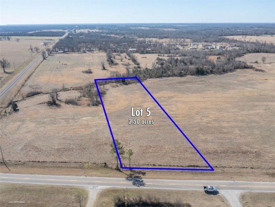 2.5 acres located in Emory, TX in an area experiencing new construction and growth. This property is situated next to recently built homes, most recent sale at 480k, making it an excellent opportunity for builders or buyers looking to build a custom home. The lot offers ample space for a dream home, shop, or additional improvements while maintaining a peaceful country setting. Ideal for residential development or a private estate. Owner financing available. Electricity on property and pad ready. Ask for 4 acres adjacent to this parcel also available.