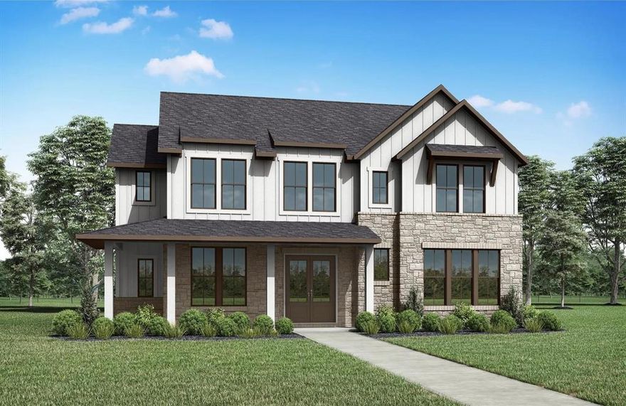MLS# 21166979 - Built by Drees Custom Homes - Jun 2026 completion! ~ This large 4 bedroom, 4.5 bath, two-story home has all the features you need for fun and for entertaining guests. Home includes dual closets in the primary bath and gourmet kitchen.