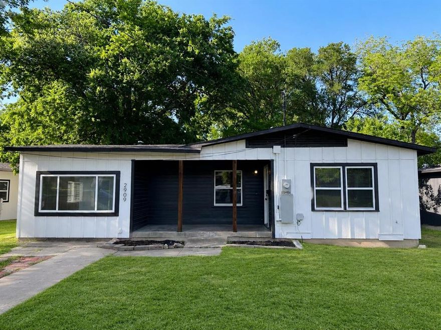 Welcome to this charming home at 2909 56th St. Beautifully refreshed with a clean, bright feel throughout, this 4-bedroom, 2.5-bath layout gives everyone room to spread out, gather, and unwind. The kitchen shines with brand-new appliances and a modern look that makes cooking and hosting easy. Crisp finishes create a true, just refreshed presentation. Major improvements including the roof, vinyl windows, AC unit, electrical panel, water heater, and updated fixtures add comfort and peace of mind. Out back, enjoy space for weekends, pets, play, or quiet mornings in the Texas sunshine, with convenient access to nearby amenities and transportation.