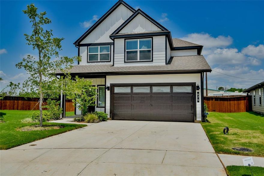 Here's your opportunity to purchase a new construction home with many upgrades well below market value.Seller purchased property in a 1031 exchange to use as a rental property.Shortly after it was purchased the seller became ill  and unfortunately passed away.The property went into probate to finalize his estate.It was released late last year and the family has decided to sell.The property has never been occupied and is move in ready.Captivating floorplan packed with a host of updated features and higher end finishes.Gorgeous 2 story 4 bedroom ready for immediate move in.Large kitchen with island and gas cooktop and granite countertops with full appliance package,including new refridgerator.Nice walk in pantry opening up to an over sized dining room.Game room and 3 bedrooms upstairs with full bath.Spacious primary bedrooms on first floor with luxurious bath with over sized walk in shower walk huge walk in closet.House comes with new washer and dryer and full energy efficiency package.Last home available in Phase 2 sitting on a cove with landscaped yard and privacy fence.