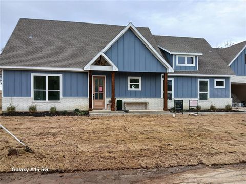 A home in Cleburne