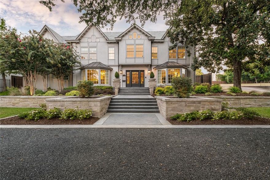 Rare opportunity to enjoy a distinctive estate on stately Turtle Creek Boulevard adjacent to Highland Park. Extensive renovation includes spacious downstairs master suite w enormous dual custom closets and spa-like bath, gracious formal living, music & dining rooms, generous well-appointed kitchen w large island overlooking landscaped pool sized backyard. Plus ensuite bedrooms, weight and cardio rooms, office with balcony and theatre with 120”3D projection. Enhanced security and AV-wired throughout , custom floored 4-car garage & heated outdoor living area w cook center and fireplace. 3rd floor has bonus game room
and suite for nanny or yoga. Temp-controlled basement provides wine cellar and potential storage.