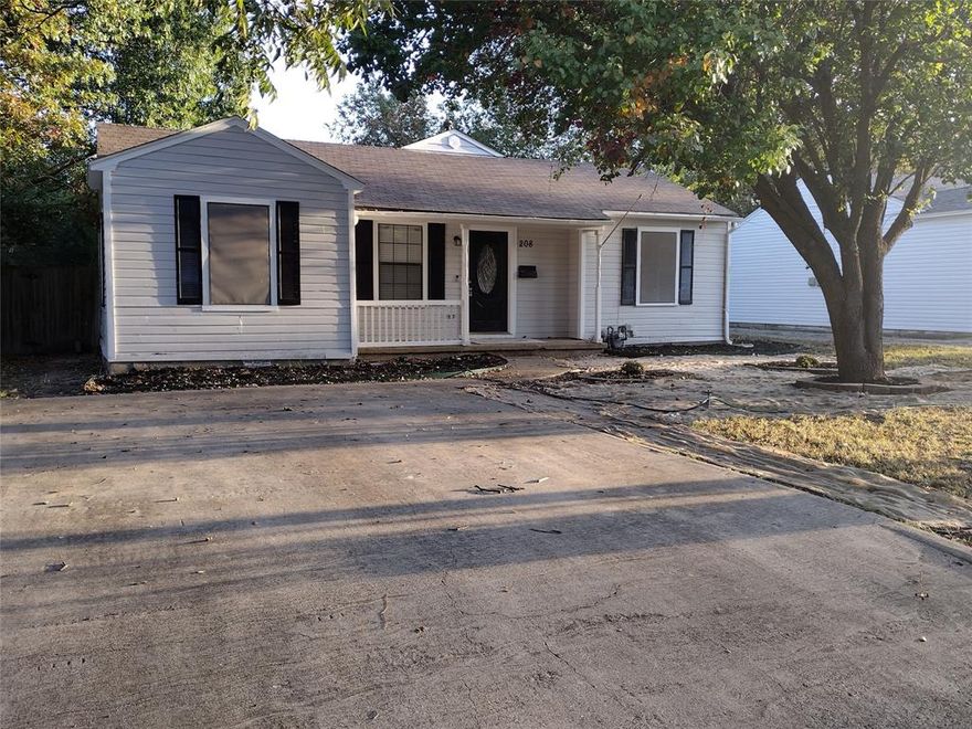 Come see this beautifully updated home with front and back covered porches, lovely large backyard with private access gate and storage building!!! Updates throughout home with granite counters, new carpet and luxury vinyl plank, stainless steel appliances, LED lighting, paint and more!!! Master bedroom has walkout French patio doors to the huge covered back porch. The PIER & BEAM & SLAB FOUNDATION Comes with a WARRANTY!! Front drive parking as well as back parking and carport.