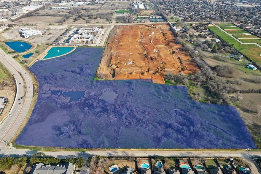Prime 28-Acre Corner Lot in the Heart of Flower Mound – A Rare Mixed-Use Development Opportunity! Seize the opportunity to own one of Flower Mound’s last premier parcels—an exceptional 28-acre corner lot offering unlimited potential for both residential and commercial development. Ideally positioned in one of the most sought-after locations in town, this rare gem is perfect for developers looking to make a lasting impact on the community. With its Mixed-Use zoning potential, this property invites endless possibilities—luxury condominiums, stylish townhomes, or an elegantly integrated master-planned community with ample green space. Imagine a vibrant neighborhood featuring walking trails, scenic overlooks, or even a dog park nestled beside two picturesque ponds that enhance the property’s natural charm. Surrounded by thriving residential neighborhoods and established commercial centers, this site offers both short- and long-term investment appeal. Whether you’re envisioning a dynamic live-work-play destination or a private, exclusive estate retreat, this land is a canvas for visionary development. Don't miss your chance to secure the last crown jewel of Flower Mound—transform these 28 acres into the area’s next iconic destination.