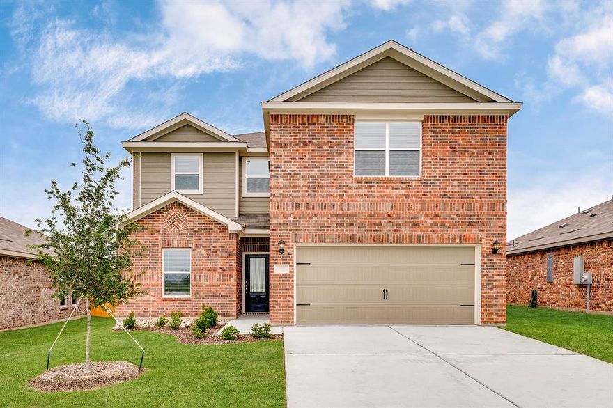 Within the beautiful community of Patriot Estates, is the stunning, two-story, Driftwood plan. This home offers five bedrooms, two-and-a-half bathrooms, a popular open layout, chef-ready kitchen, game room and more. The main floor master suite is unmatched. Enjoy a spacious suite with great natural light and a wonderful, spa-like bath featuring a soaker tub and separate shower. With all upgrades included and an overabundance of space, this home is sure to have everything you’ve been looking for!