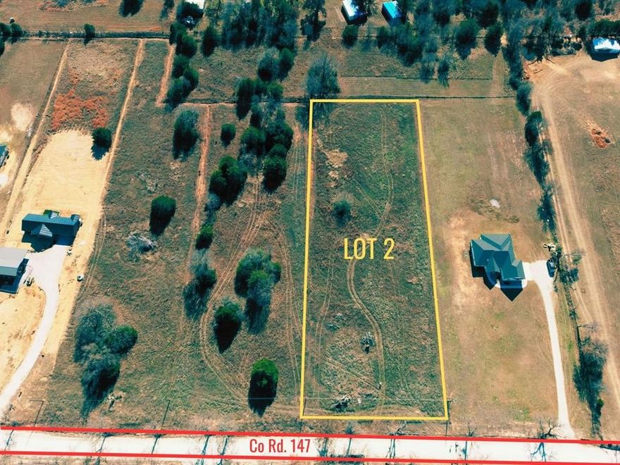 Build-ready acreage with water and electricity already available and quick access to major highways! 
This 2.05-acre lot in Gainesville, TX offers an excellent opportunity to build your custom home with major utilities already in place. Water and electricity are available on site — only a septic system is required at the time of construction (LOT 3 ALSO AVAILABLE).

The property is located on a county road and provides quick and convenient access to major highways, offering the perfect balance of country living and easy commuting. With no HOA and no city restrictions, this land allows flexibility for a variety of uses while still being close to town conveniences.

Once the property is under contract, the seller will fully clear the land, including removal of all debris and trash, and will cut the grass, providing a clean and ready-to-build site for the buyer.

Restrictive covenants apply, including minimum home size and no mobile homes or trailers allowed. Buyer to verify with Cooke County Clerk.

Enjoy privacy, open space, and strong long-term potential in a growing area of Cooke County. Buyer to verify all information, and zoning.