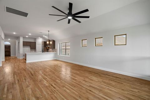A home in Cleburne