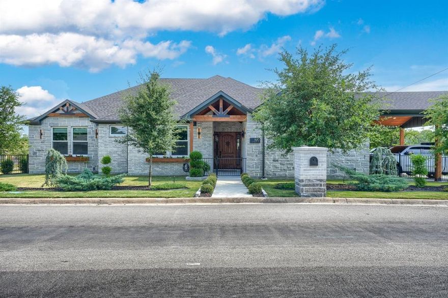 Stunning Custom-Built Home in Rockwall!
This beautifully crafted residence features soaring high ceilings and an abundance of windows, filling every space with natural light. The heart of the home is the oversized island with striking black natural stone—perfect for gatherings. This home has been meticulously designed with hardwood floors throughout. Offering 3 spacious bedrooms and 2 luxurious baths, the design blends comfort with sophistication. Step outside to the covered patio and manicured landscaping, ideal for entertaining or simply enjoying peaceful Texas evenings. All Furniture is included with an acceptable offer!! Schedule a showing today!!