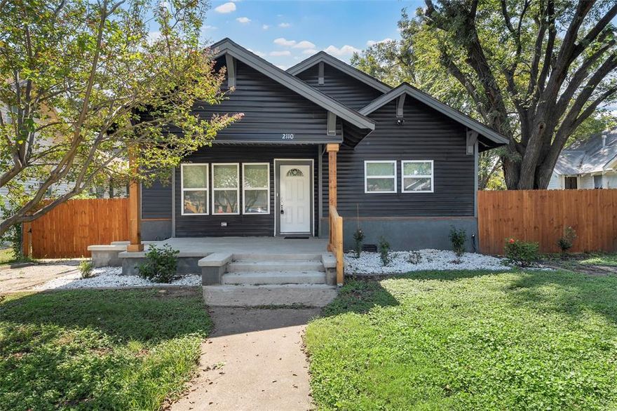 3 bedroom 2 bathroom remodeled home with a large front porch. Inside you will be welcomed with an open floor plan, a large living room, and a beautifully updated kitchen. You'll be pleased to find a redesigned floor plan that maximizes living space and bedrooms size. Tastefully updated bathrooms and neutral colored floors that go well with any style of furniture. Sitting on an oversized lot with alley access, this property offers room to grow and plenty of space for work trailers, work equipment, or future additions. This home isn't just about the looks, it also features updated electrical, roof, plumbing, HVAC, and windows which was all done through city of Waco's guidance! Don't miss out on this great home and secure an appointment today. P.S Seller is willing to help buyers with their closing costs and can owner finance with $35,000 down!