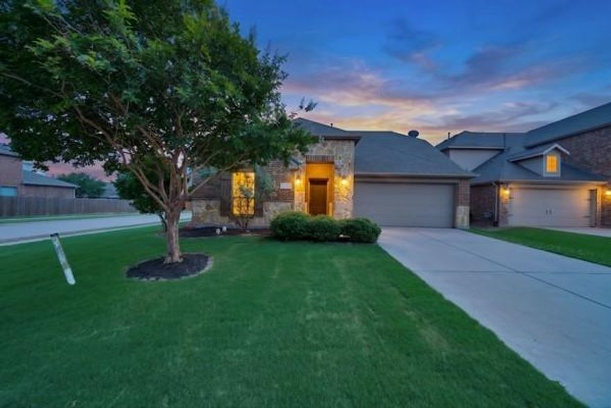 Beautiful 4-bedroom, 3-bath home situated on a spacious corner lot in the heart of McKinney! This well-maintained home features an open-concept layout with abundant natural light, creating the perfect space for both everyday living and entertaining. The spacious kitchen flows seamlessly into the living and dining areas, offering comfort and functionality throughout. Enjoy the benefits of an HOA community with access to a community pool and scenic walking trails. Conveniently located just minutes from WestRidge Golf Course, shopping, dining, and top-rated schools. A beautiful home in a prime location that combines lifestyle, convenience, and community amenities.