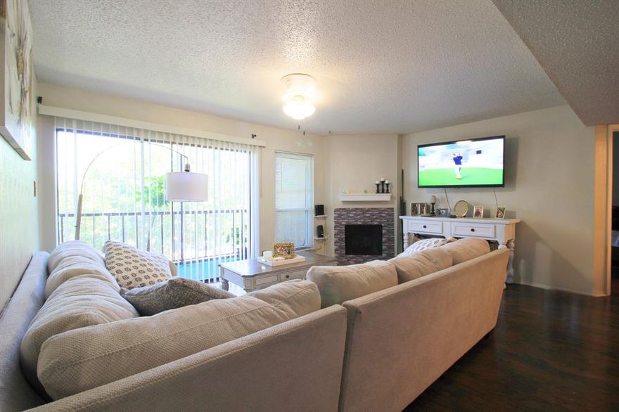 Welcome Home to This Move-In Ready 2-Bedroom, 2-Bath Condo in North Dallas!

Conveniently located just minutes from I-635 and with quick access to major Dallas highways, this spacious and well-maintained condo offers both comfort and convenience in a gated community setting.

Inside, you'll find an open-concept living and dining area, perfect for entertaining. The two bedrooms are thoughtfully separated for privacy, with the primary suite featuring its own updated bathroom, a private patio, and generous closet space. The secondary bedroom is ideal for guests, family, or a home office.

Enjoy cozy evenings by the wood-burning fireplace and unwind on the additional balcony off the living room. Other highlights include washer and dryer hookups, outdoor storage, and ample closet space throughout.

Community amenities include:

Two swimming pools

A newly built, fenced dog park

BBQ grill area

Tennis court

Gated entry for added peace of mind.

This condo maybe eligible for: 
* 1.5% or a 2.5% of loan amount towards closing cost or prepaids; 
* Lender fees (Processing and Underwriting) = $500.00; 
* $500.00 gift card a closing.

Note: All information is deemed reliable but not guaranteed. Buyer and agent to verify schools, measurements, and all other details. Sellers Disc & Condo info in transaction desk. Thank you. Please call BrokerBay or agent to coordinate access.