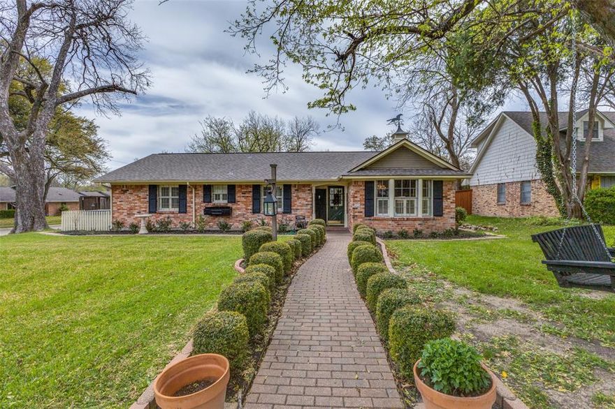 Charming cottage-style home on a desirable corner lot, filled with character and warmth. Beautiful hardwood floors run throughout the home, adding timeless appeal to the inviting interior spaces.This home offers three living areas, providing plenty of room to relax and gather. The front room was originally designed as a combined living and dining area and is currently used as a music room, showcasing the home’s flexible layout. The main living area opens to the kitchen and features a cozy gas fireplace along with doors that lead to a wooden deck and a large backyard—perfect for indoor-outdoor living and entertaining. At the back of the home, the third and largest living area provides abundant space for dining, watching a game, or enjoying movie nights with family and friends. This room is an enclosed garage conversion, offering great versatility, and could potentially be converted back if desired. There is also a rear driveway where a carport could be added for additional parking options.The inviting kitchen features butcher block countertops, a gas oven, and a comfortable eat-in breakfast area. The home includes four bedrooms. Two bedrooms share a hall bathroom, while the primary bedroom is en suite with a bathroom that also opens to the hallway for guest access and the fourth bedroom.
Additional updates include a roof that is approximately five years old. With its generous lot, flexible spaces, and charming character, this property presents a wonderful opportunity to enjoy as-is or eventually build the dream home you’ve always envisioned.