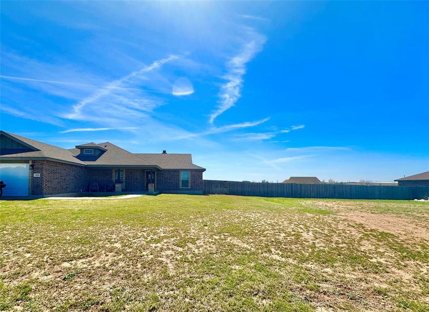 Beautiful 4-bedroom, 2-bathroom home situated on over half an acre in the Tuscola ISD area. This property features an open-concept floor plan that connects the living, dining, and kitchen areas, creating a functional layout for everyday living and entertaining.

The primary suite includes a large bathroom retreat, offering ample space and storage. Additional bedrooms provide flexibility for a variety of uses such as guest rooms, office space, or hobbies.

The large lot offers plenty of outdoor space with room for recreation, gardening, or future improvements. Located in a small community setting while still providing convenient access to nearby amenities.